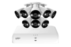 Lorex Fusion Series 4K+ 16 Channel (8 Wired + 8 Fusion Wi-Fi) 2TB Wired System with H13 Wired 4K IP Bullet Cameras