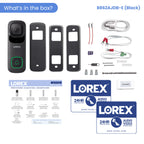 Lorex 4K Wired Video Doorbell (Wired, 32GB)
