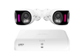 Lorex Fusion Series 4K+ 16 Channel (8 Wired + 8 Fusion Wi-Fi) 2TB Wired System with H20 Wired 4K IP Dual Lens Cameras