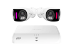 Lorex Fusion Series 4K+ 16 Channel (8 Wired + 8 Fusion Wi-Fi) 2TB Wired System with H20 Wired 4K IP Dual Lens Cameras