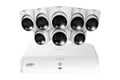 Lorex Fusion Series 4K+ 16 Channel (8 Wired + 8 Fusion Wi-Fi) 2TB Wired System with H13 Wired 4K IP Dome Cameras - 8