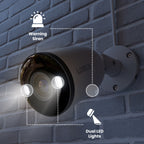 Lorex Fusion Series 4K+ 16 Channel (8 Wired + 8 Fusion Wi-Fi) 2TB Wired System with H13 Wired 4K IP Bullet Cameras