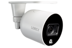 Loresx Smart Indoor/Outdoor 1080p Wi-Fi Camera With Smart Deterrence and Color Night Vision - Open Box