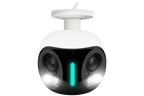 Halo Series H20 4K IP Wired Dual Lens Security Camera with Smart Security Lighting and Smart Motion Detection