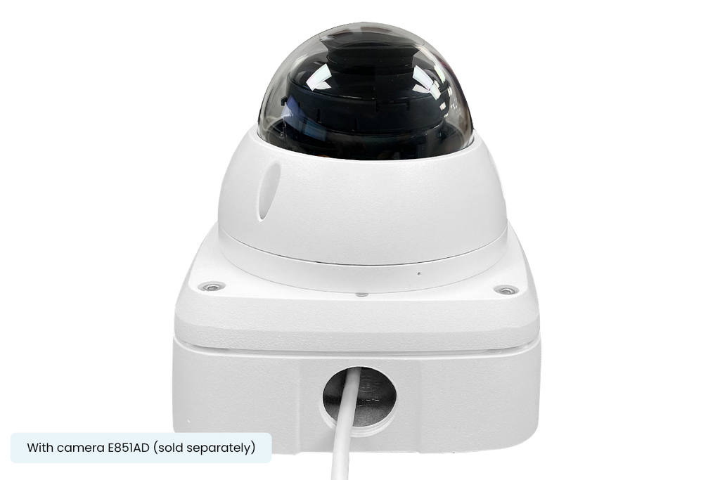 Outdoor Square Junction Box for Turret and Dome Camera