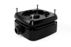 Outdoor Square Junction Box with Cable Gland for Turret and Dome Camera (Metal)