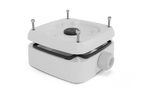 Outdoor Square Junction Box with Cable Gland for Turret and Dome Camera (Metal)