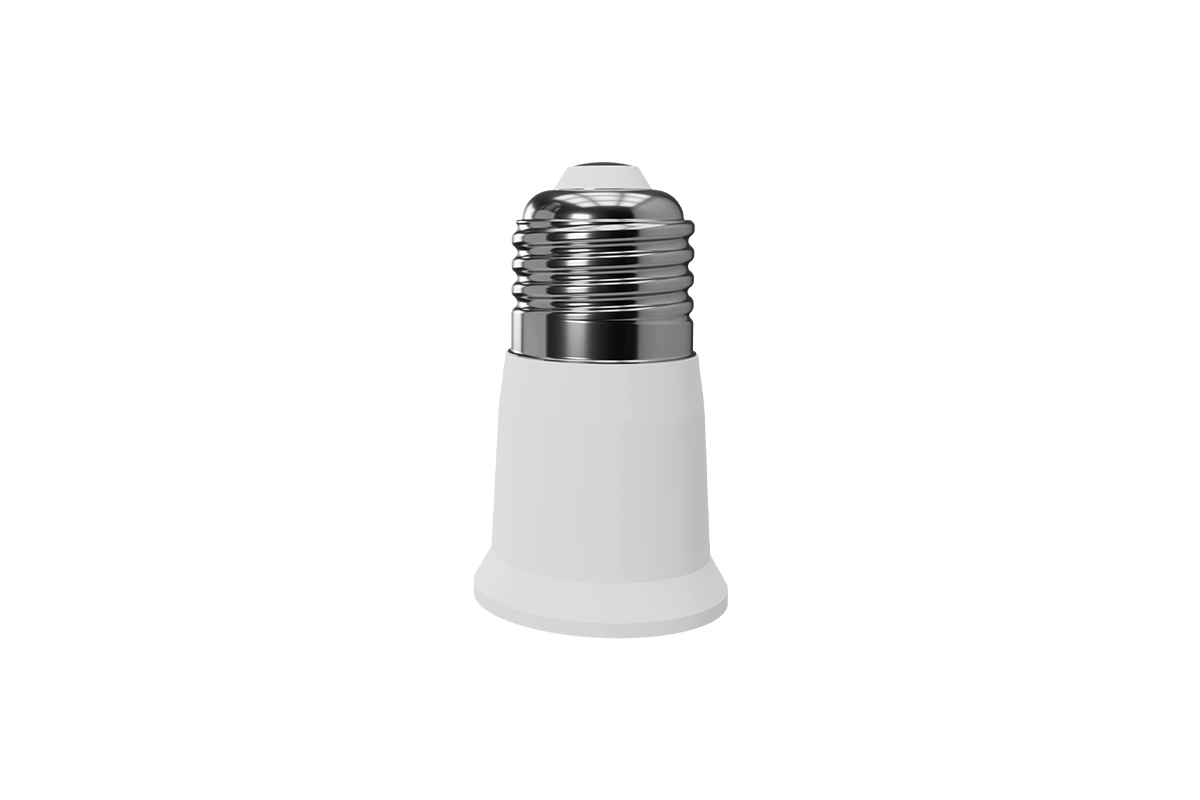 Medium Base Lightbulb Socket Extender (compatible with SL300 Smart Lightbulb Camera)