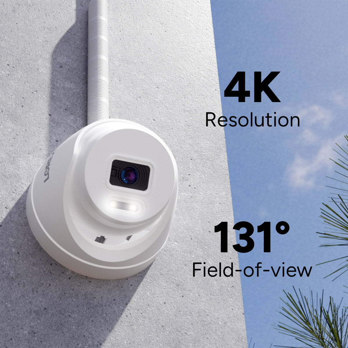 Lorex Connect T5 4K Analog Turret Camera
