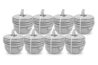Cat5e Network Ethernet Cable for IP Security Cameras (UL-Rated, 8-pack)