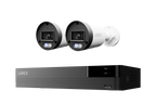 Lorex Connect U Series 4K 8-Channel Wired NVR System with U3 4K PoE Bullet Cameras - 2TB