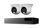 Lorex Connect U Series 4K 8-Channel Wired NVR System with U3 2K+ PoE Turret Cameras - 2TB