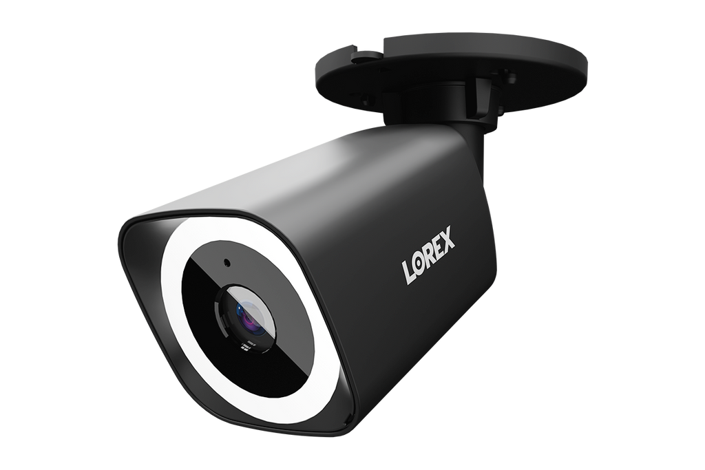 CN301 4K Bullet Black Camera on white background