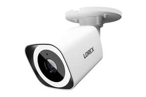 CN301 4K Bullet White Camera on white background