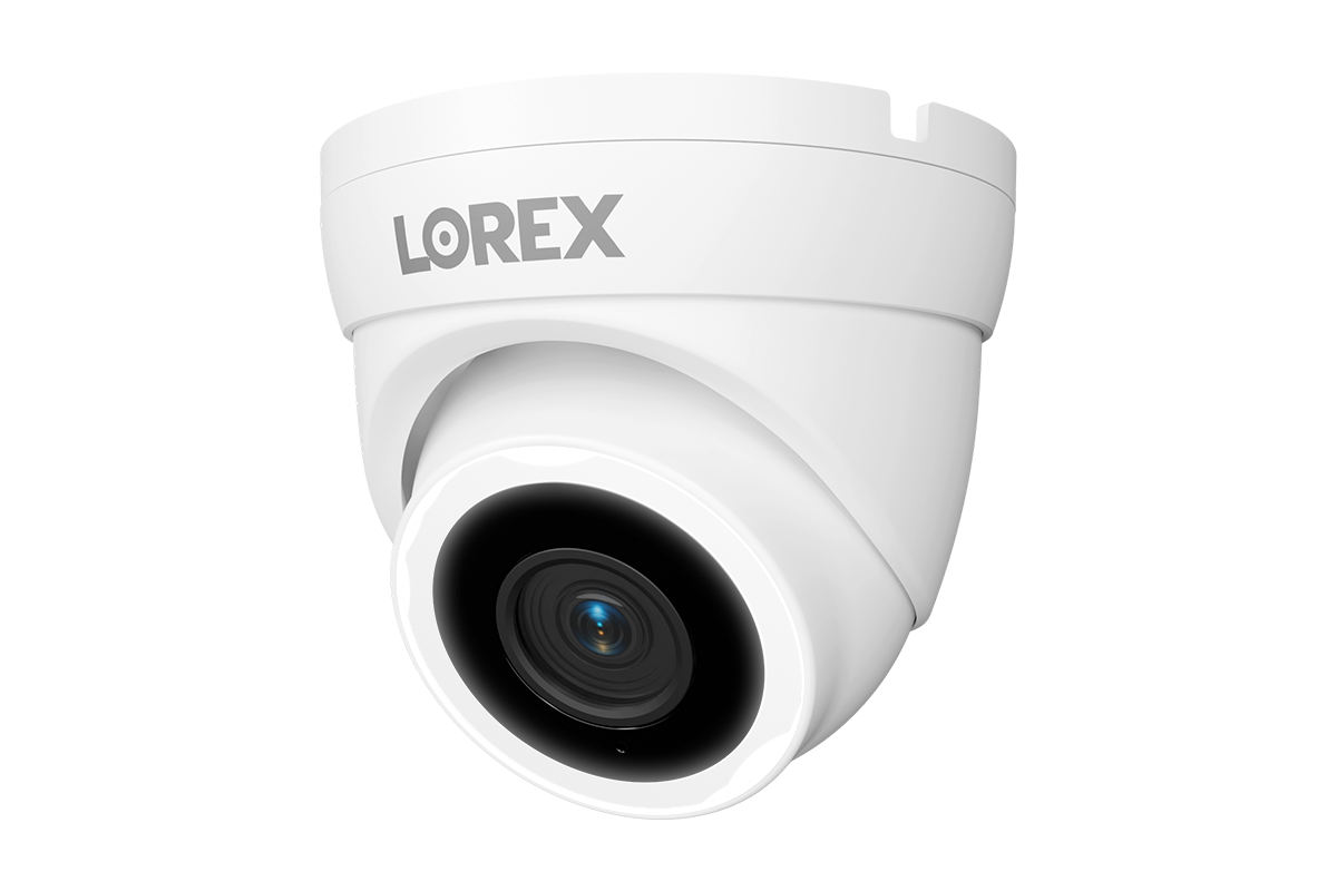 Lorex Connect V3 4K Wired PoE Turret Camera with Smart Security Lighti