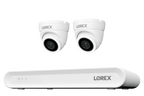 Lorex Connect V Series 4K 8-Channel Wired NVR System with V3 4K PoE Turret Cameras - 1TB