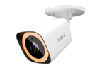 Lorex Connect V5 4K PoE Bullet Cameras with Color Smart Security Lighting - White/Black