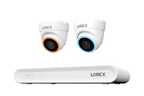 Lorex Connect V Series 4K 8-Channel Wired NVR System with V5 4K PoE Turret Cameras - 1TB