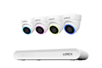 Lorex Connect V Series 4K 16-Channel Wired NVR System with V7 4K PoE Turret Cameras - 2TB