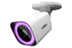 Lorex Connect V7 4K PoE Bullet Camera with Color Night IQ+ - White/Black