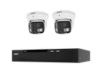 Lorex Connect X Series 4K 8-Channel Wired NVR System with X3 Dual-Lens Turret Camera - 2TB