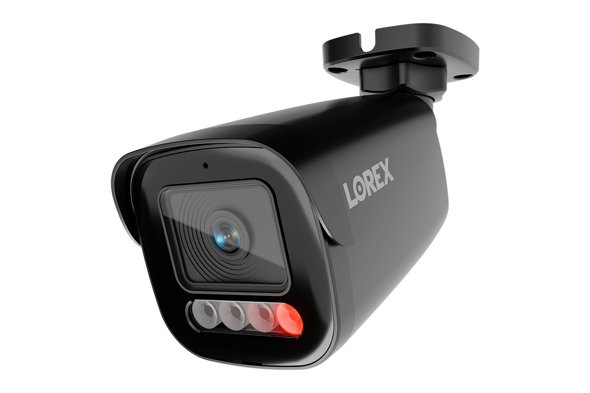 Lorex Connect X5 4K PoE Bullet Camera with AI Color Night Vision - White/Black