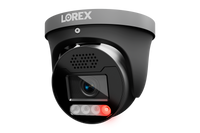 Lorex Connect X5 4K PoE Turret Camera with AI Color Night Vision - White/Black