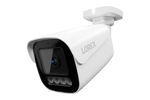 Lorex Connect X3 4K Motorized Varifocal PoE Bullet Camera with Active Deterrence - Black/White
