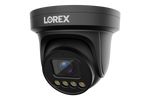 Lorex Connect X3 4K Motorized Varifocal PoE Turret Camera with Active Deterrence - Black/White
