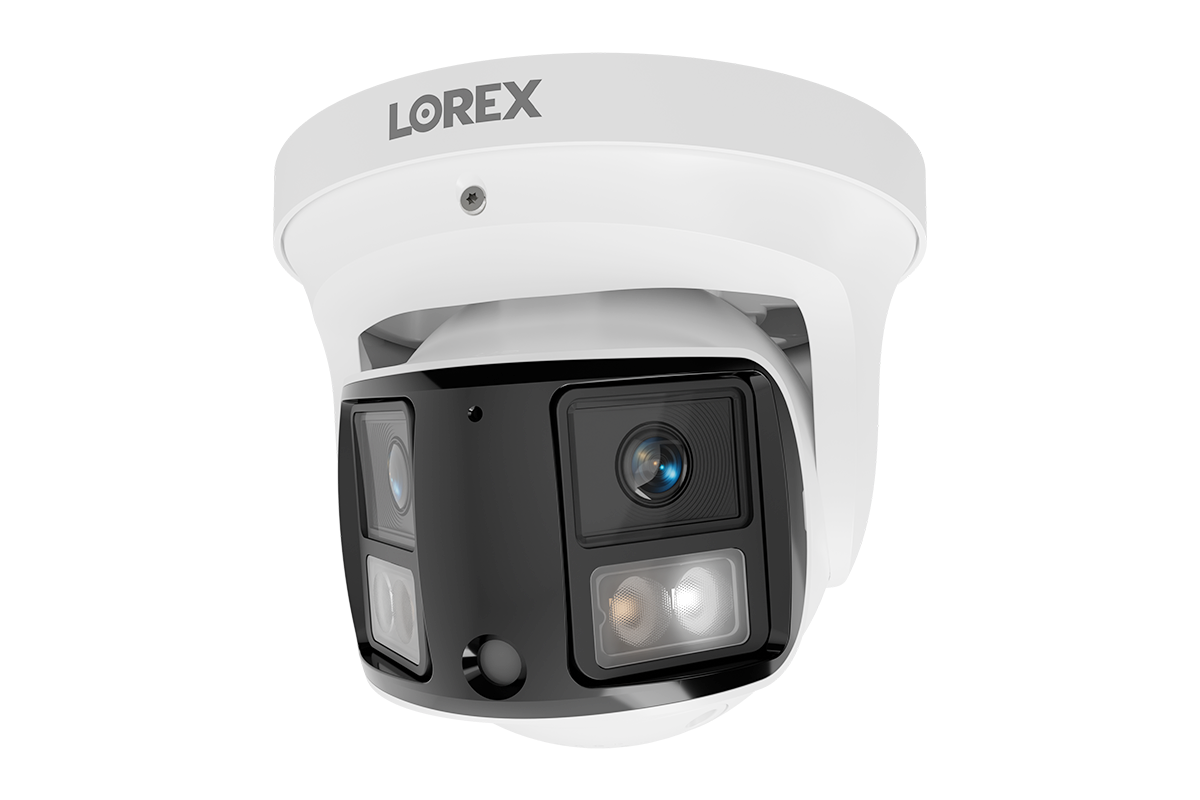X3 4K Dual-Lens Turret Camera with 190° Panoramic Coverage