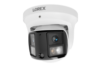 Lorex Connect X3 4K Dual-Lens Turret Camera with 190° Panoramic Coverage