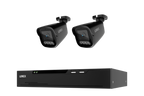 Lorex Connect X Series 4K 8-Channel Wired NVR System with X3 Bullet Security Cameras - 2TB