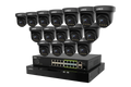 Lorex Connect X Series 4K 32-Channel Wired NVR System with X3 Turret Security Cameras - 8TB