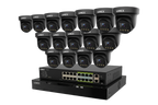 Lorex Connect X Series 4K 32-Channel Wired NVR System with X3 Turret Security Cameras - 8TB
