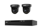 Lorex Connect X Series 4K 8-Channel Wired NVR System with X3 Turret Security Cameras - 2TB