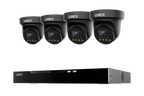 Lorex Connect X Series 4K 16-Channel Wired NVR System with X3 Turret Security Cameras - 4TB