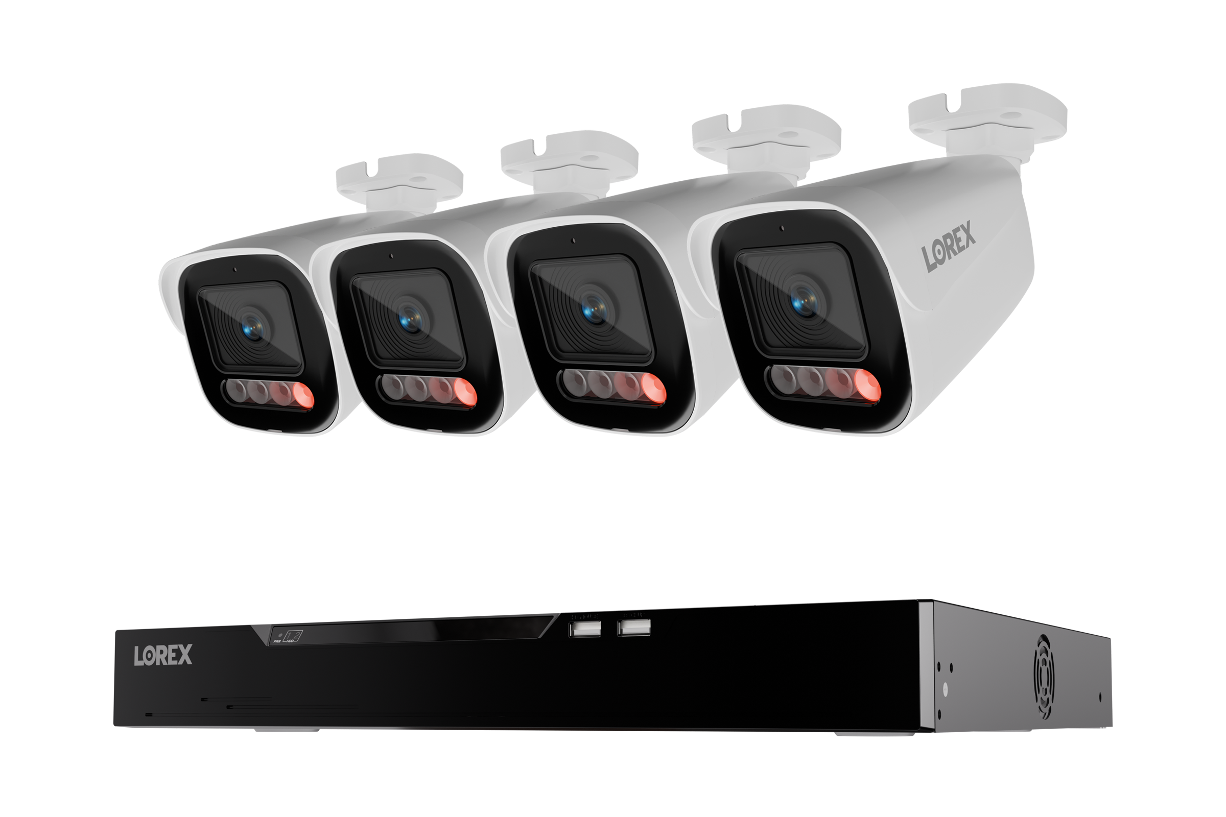 Lorex Connect X Series 4K 16-Channel Wired NVR System with X5 Bullet Security Cameras - 4TB