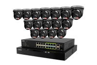 Lorex Connect X Series 4K 32-Channel Wired NVR System with X5 Turret Security Cameras - 8TB