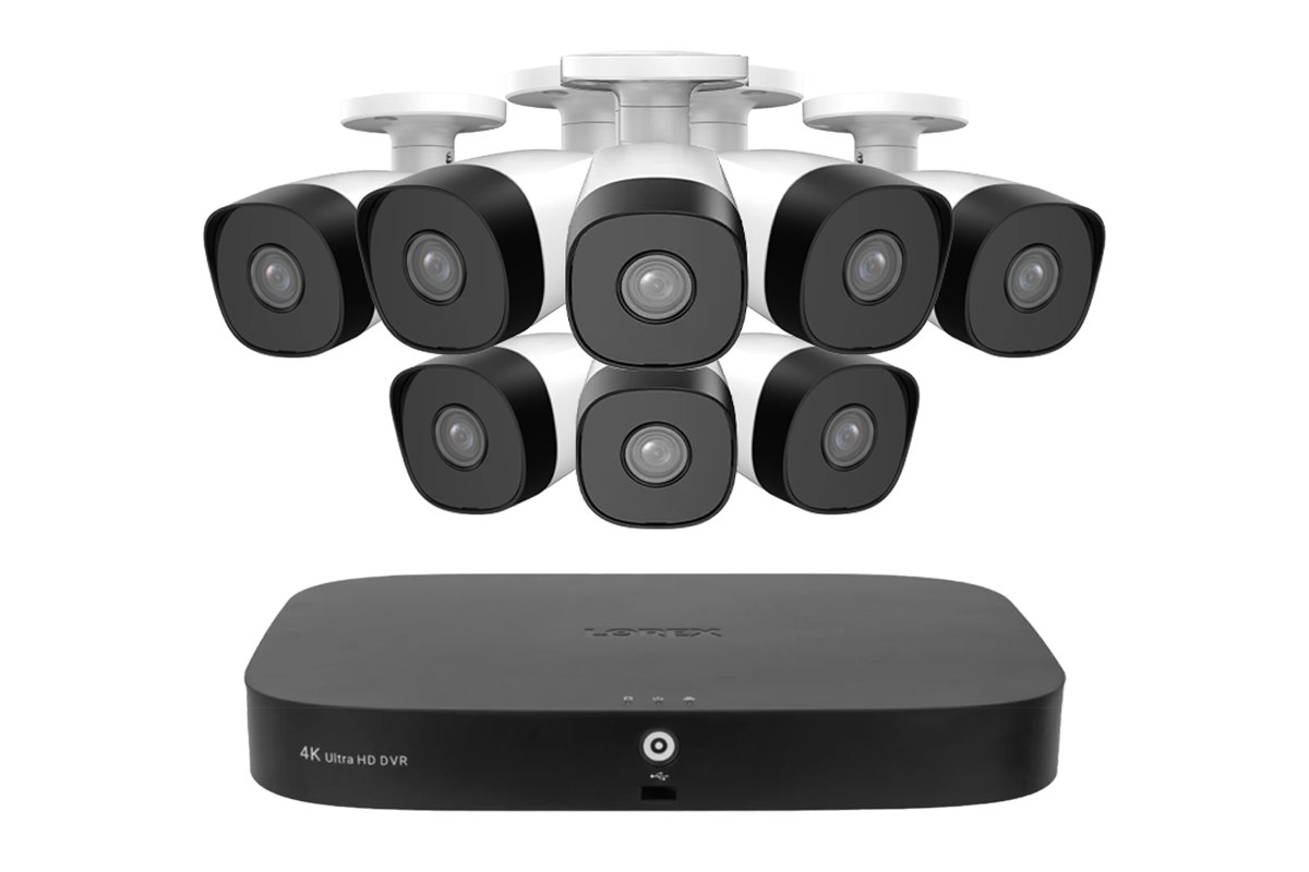 Lorex Classic Fusion Series 4K 20-Channel (16 Wired + 4 Fusion Wi-Fi) 1TB DVR Wired System with 1080p Analog Bullet Security Cameras