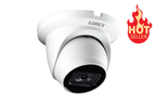 A Series A14 4K IP Wired Dome Security Camera with Listen-In Audio and Smart Motion Detection