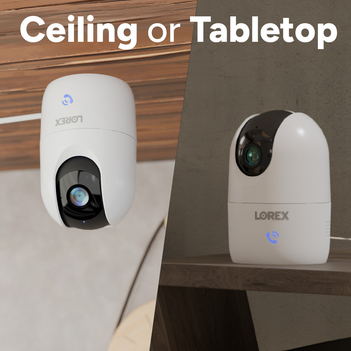 Lorex Connect 2K Wi-Fi Indoor Pan-Tilt Camera