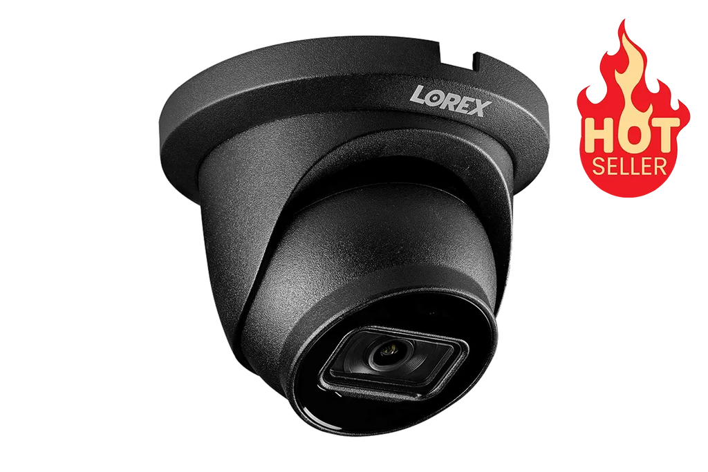 Nocturnal Series N3 4K IP Wired Dome Security Camera with Listen-in Audio and Real-Time 30FPS Recording