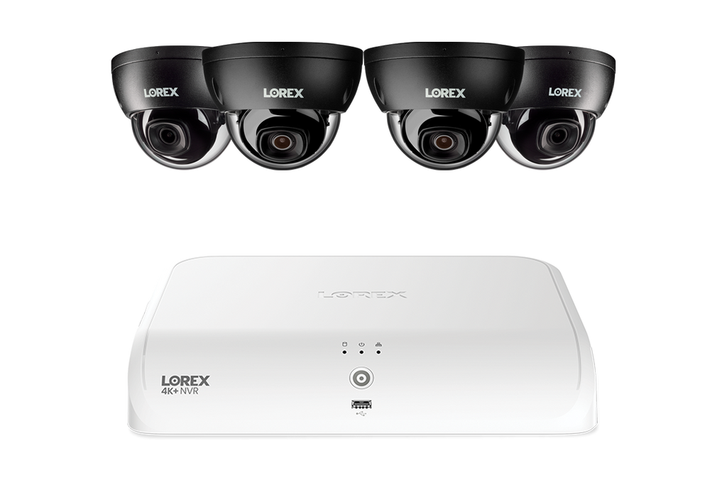 Lorex Fusion Series 4K+ 16 Channel (8 Wired + 8 Fusion Wi-Fi) 2TB Wired System with A10 Wired 4K IP Dome Cameras