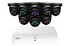 Lorex Fusion Series 4K 16 Channel (8 Wired + 8 Fusion Wi-Fi) 2TB Wired System with H12 Wired 4K IP Turret Cameras