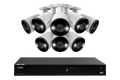 Lorex Fusion Series 4K 16 Camera Capable (Wired or Fusion Wi-Fi) 6TB Wired NVR System with H13 Bullet Cameras
