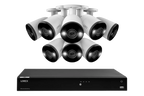 Lorex Fusion Series 4K 16 Camera Capable (Wired or Fusion Wi-Fi) 6TB Wired NVR System with H13 Bullet Cameras