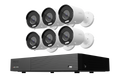 Lorex Connect 4K 8 Camera Capable 1TB Wired NVR System with 4K IP Bullet Security Cameras