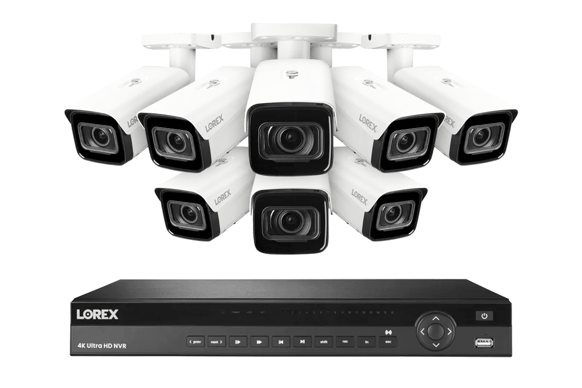 Lorex Elite Series 16-Channel (4TB) 4K IP System with Nocturnal N4 Lite Bullet Cameras