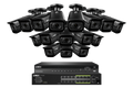 Lorex Elite Series 32-Channel (6TB) 4K IP System with Nocturnal N4 Lite Bullet Cameras and PoE Switch