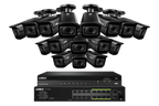 Lorex 4K (32 Camera Capable) 6TB Wired NVR System with Nocturnal 3 Smart IP Bullet Cameras with Motorized Varifocal Lens